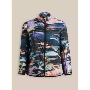 Torrid Womens Plus 0‎ Happy Camper Polyester Woven Lightweight Active Jacket